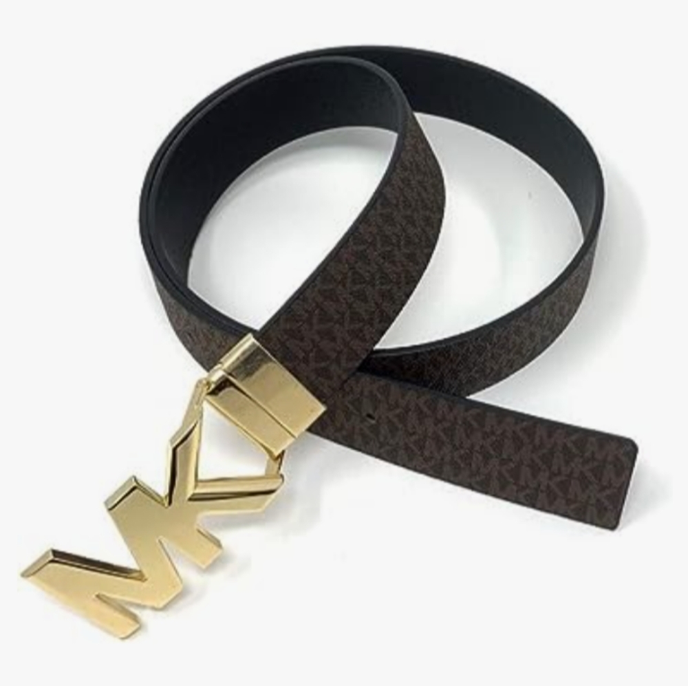 Michael kors ladies reversible logo print belts s - Picture 2 of 11
